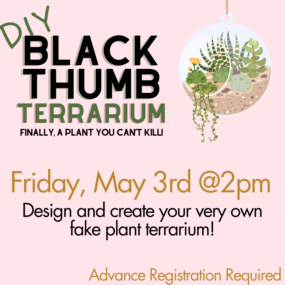Plant Yoga  March 16 – Art Terrarium