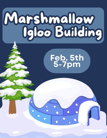 marshmallow igloo building